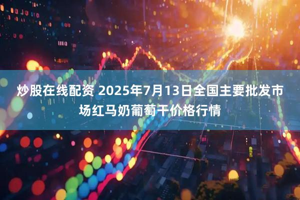 炒股在线配资 2025年7月13日全国主要批发市场红马奶葡萄干价格行情